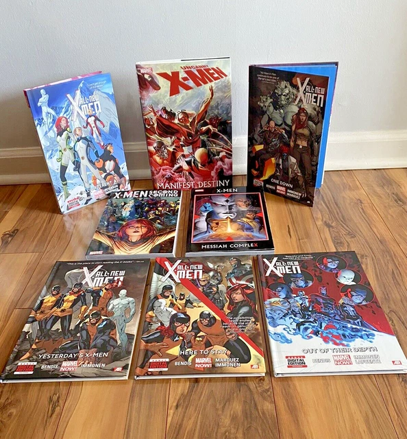Lot of Marvel X-Men Books Graphic Novels, HC and TPB