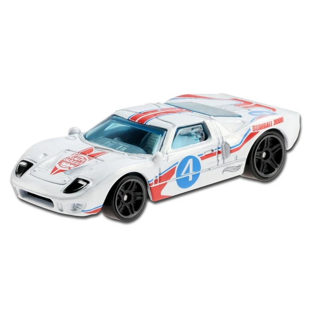 Hot Wheels Ford GT40, Factory Fresh 2/10 [Bianco/Nero] 12/250