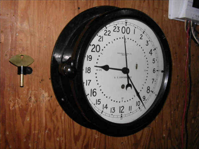 CHELSEA 8.5in. 24 HOUR CLOCK Fully serviced