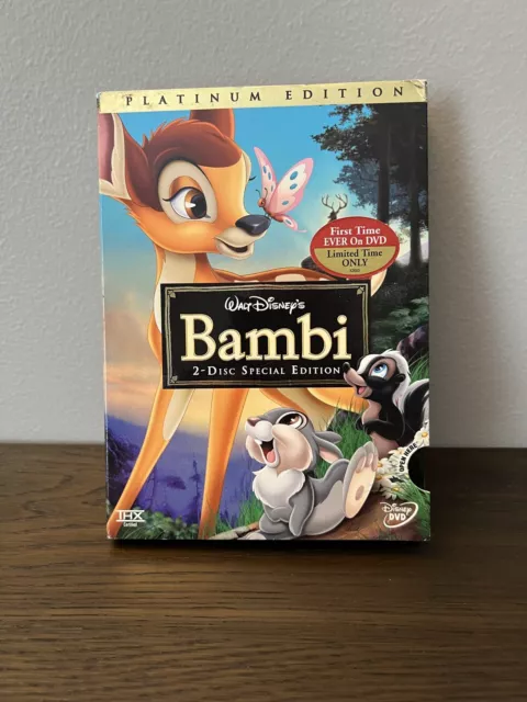 Bambi (DVD, 2005, 2-Disc Set, Special Edition/Platinum Edition)