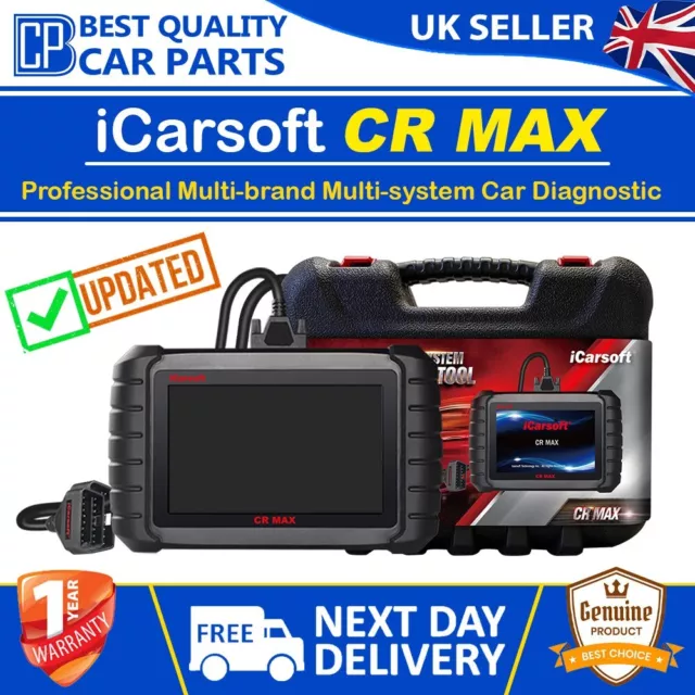 2023 iCarsoft CR Pro FULL-System Professional Diagnostic Tool For Multi  Vehicles