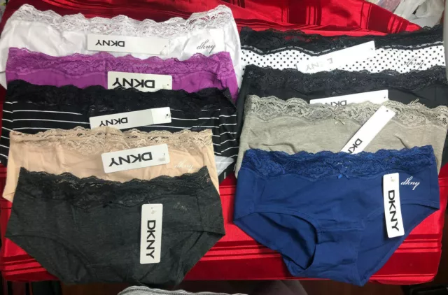 Dkny Downtown Cotton Hipster Panty Choose Your Color And Size  New