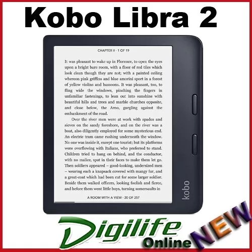 Libro electrónico E-Reader Kobo Sage 8'' Negro - eBook