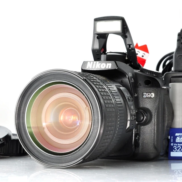 NIKON D90 CAMERA Body + AF-S 24-120mm Lens from Japan [Exc+5] $572.26 ...