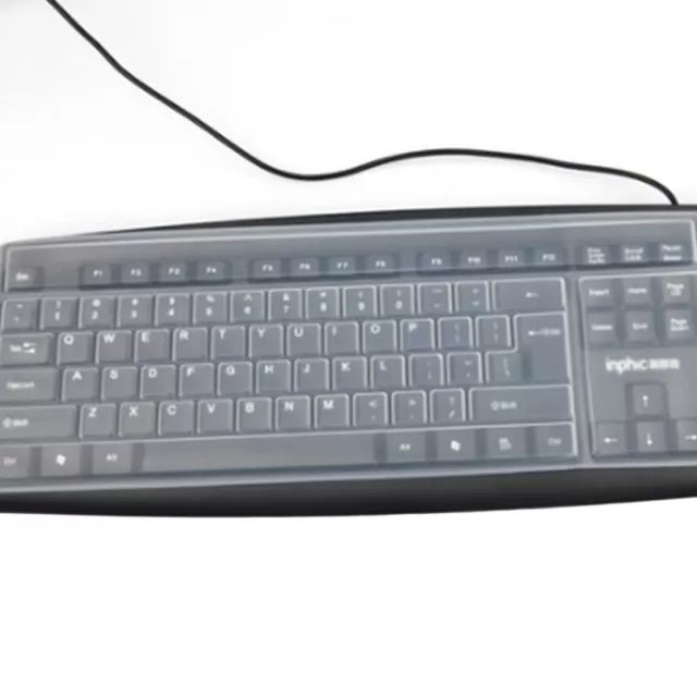 Universal Dustproof Silicone Desktop Computer Keyboard Cover Keyboard _>'