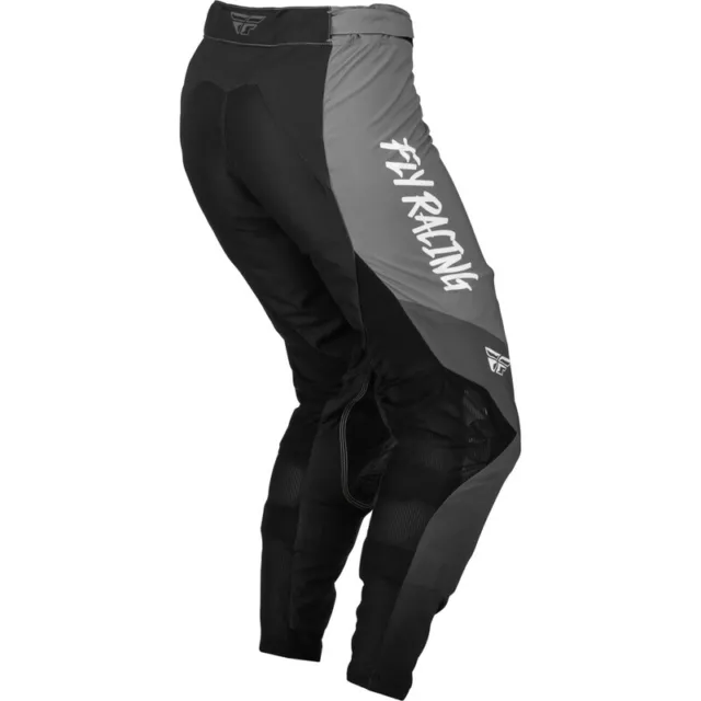 NEW Fly Racing Lite Grey/Black Womens Motocross Dirt Bike Pants 3