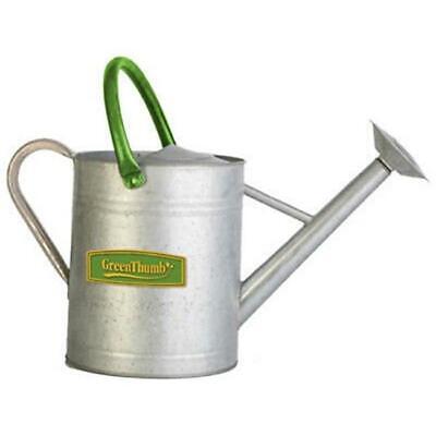Panacea Products 203994 2 gal Green Thumb Vintage Galvanized Watering Can