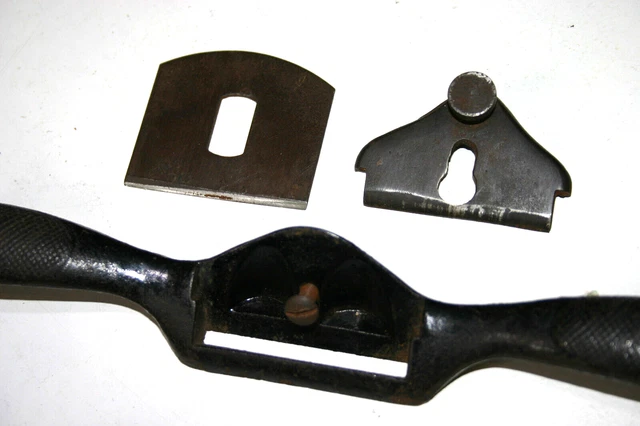 Stanley no. 51 Spoke Shave Plane (Flat Bottomed, 2inch) - Vintage Woodwork Tool 4