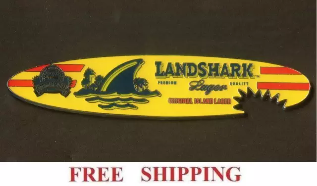 Jimmy Buffett Landshark Lager Sharkbite Surfboard Beer Bottle Opener New