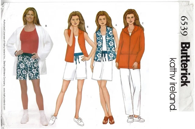 V👗4746 PATRON BUTTERICK CREATIONS PANTALON JUPE ET VESTE LONG/COURT 40
