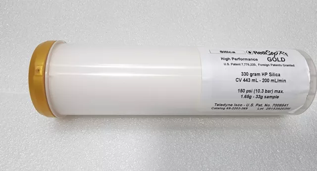 RediSep 69-2203-369 Rf Gold Silica Gel Disposable columns 20-40 µm, 330g