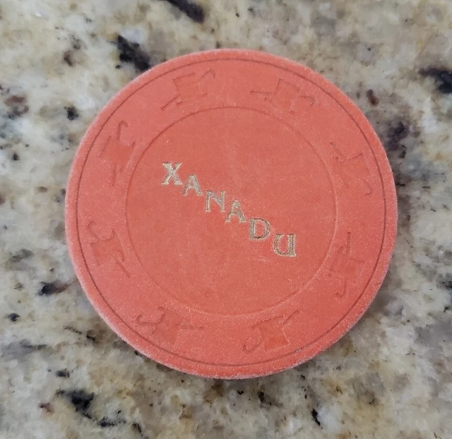 25 Cent Xanadu Bonita California Casino Chip