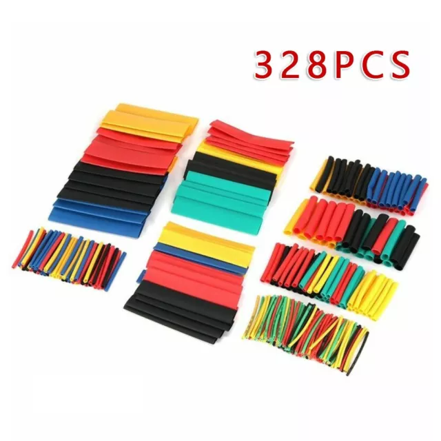328-pc Assorted Electrical Wire Crimp Connector Terminals Insulated Spade Kits