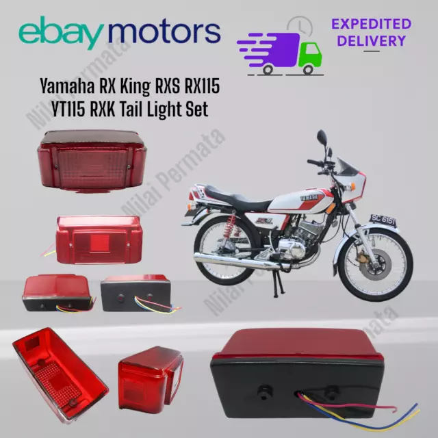 Nueva lámpara de luz trasera Yamaha RX King RXS RX115 YT115 RXK Envío exprés