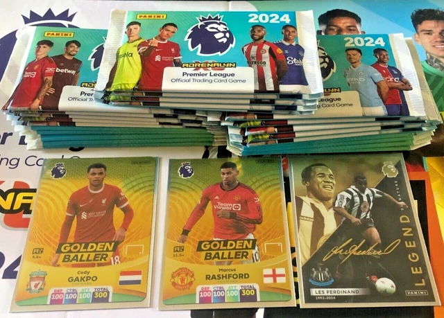 Panini Adrenalyn XL Premier League 2024..25 Pacchetti + 2 Ballers Oro +1 FIRMATO