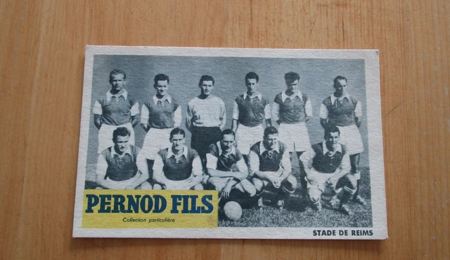 ANCIEN CARTE POSTALE football - Equipe du Stade de Reims - Saison 1941