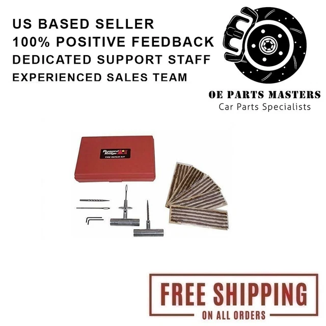 Rugged Ridge Heavy Duty 15104.51 Tire Repair Kit For Universal Fitting