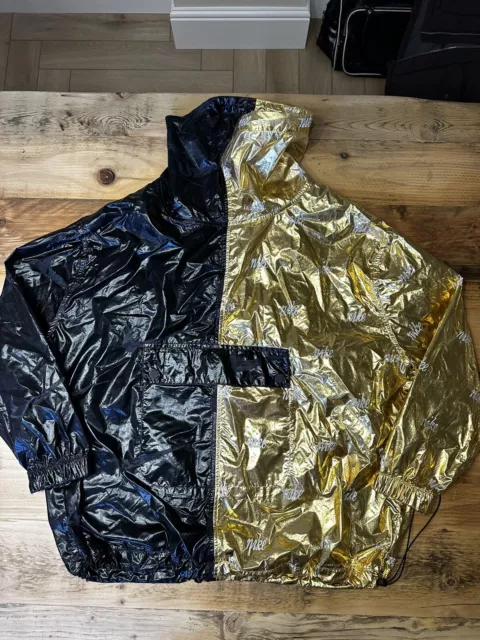 Gold and cheap silver nike jacket