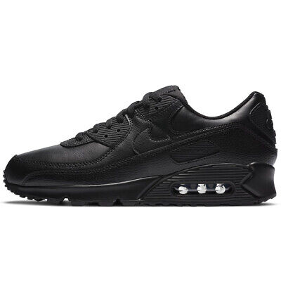 Nike Air Max 90 uomo 41 42 43 44 45 scarpe Leather nero sneakers CZ5594 001