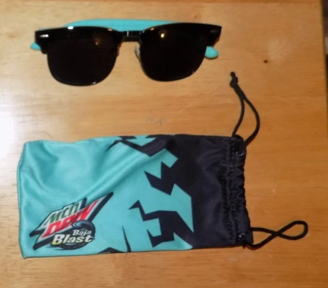 Mountain Dew Baja Blast Sunglasses With Pouch