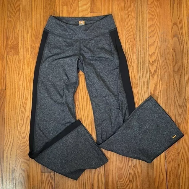 Lucy powermax bootcut leggings black and gray size XS