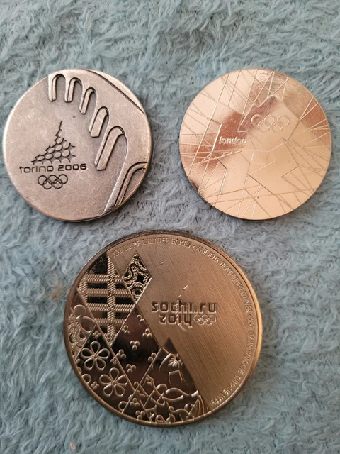 3 Olympic Participation Medals *RARE FIND*