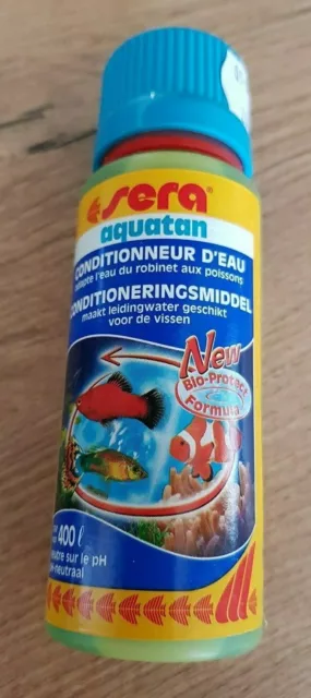 Conditionneur d'eau Sera Aquatan 100ml Adapte l'eau du robinet