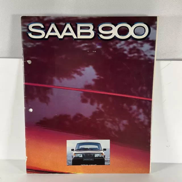 Saab 900 Folleto de Ventas 1979 - Buen Estado