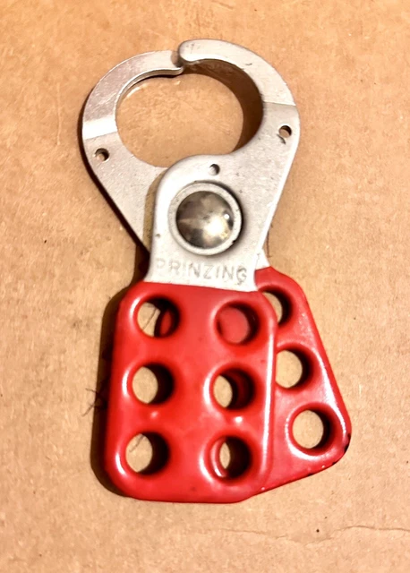 BRADY 133162 Safety Lockout Hasp (Up to 6 Padlocks) 0.4" Max Shackle