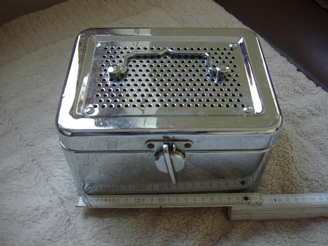 Sehr schöner Sterilization Sterilbehälter Stericontainer Sterilisationsbehälter