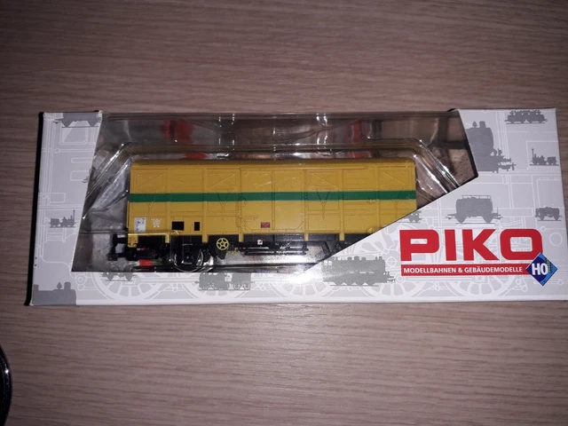 JOUEF - WAGON COUVERT Gs Bétail jaune SNCF ep. IV - V réf. HJ6189 Neuf HO 1/87 EUR 29,99