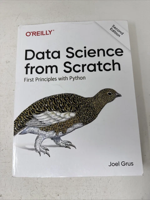 DATA SCIENCE FROM Scratch: First Principles with Python - Paperback ...