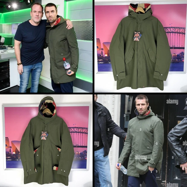 PRETTY GREEN VENTILE Oasis Liam Gallagher Coat Size L - Rare Find