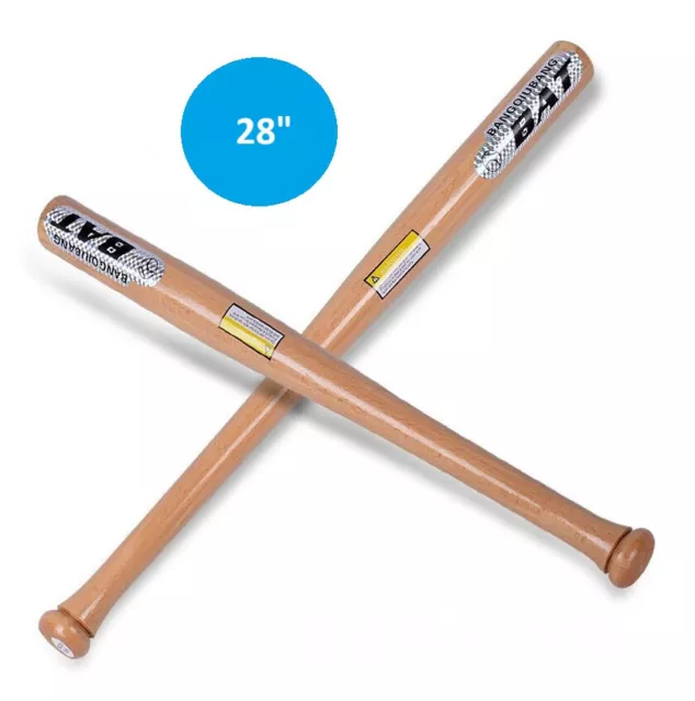 MAZZA DA BASEBALL IN LEGNO 72 cm 28"