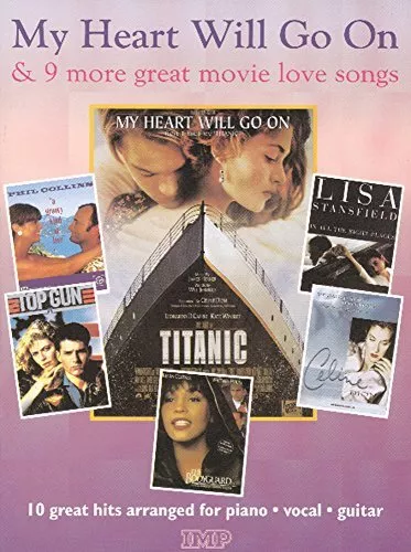 "My Heart Will Go on" and 9 Movie Love Songs (Piano Voca... by Various Paperback