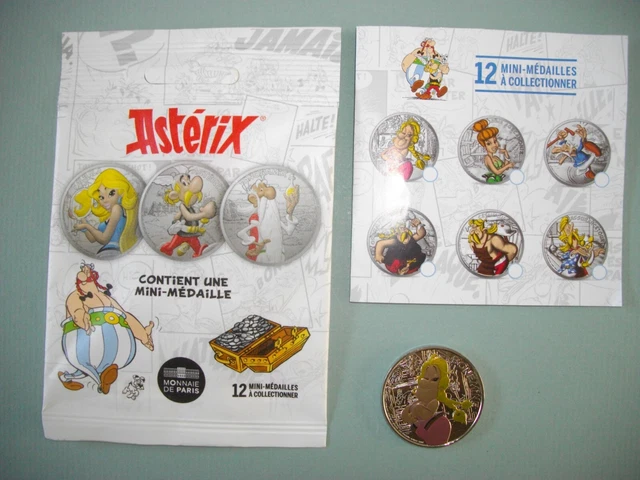 MONNAIE DE PARIS - Pochette Surprise Astérix 2022 - Mini-médaille ...