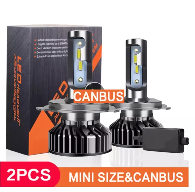 Kit Ampoules Canbus Led H11 160W 8000K  Auto Moto Feu Phare