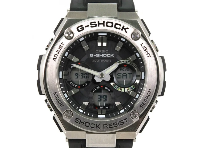 Casio G-Shock GST-W110-1AER Orologio Uomo – Analogico Digitale, 20 Bar, Design Sportivo - 6