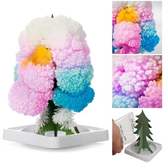 Paper Tree Magic Tree Amazing Flowering And Crystal Growing Toy For Kids