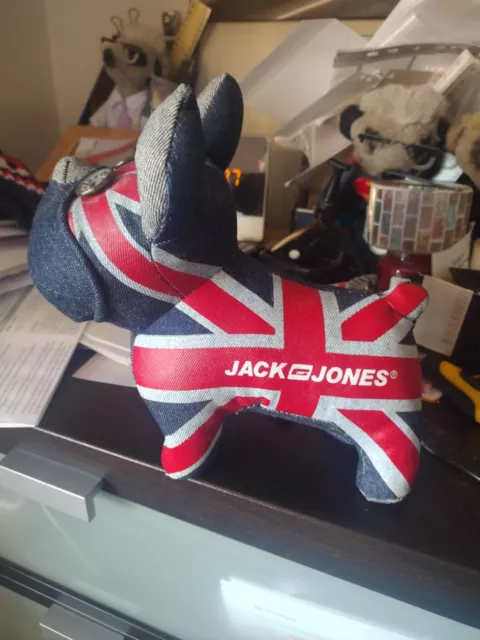JACK & JONES fashion brand promotional denim Union Flag bulldog.9 ...