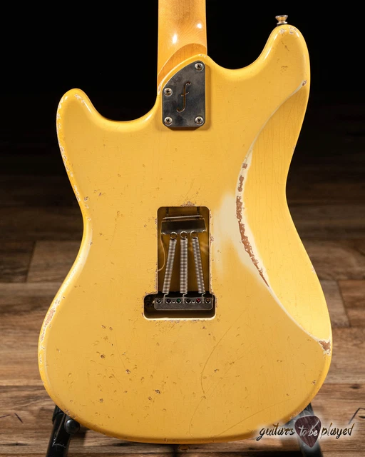 Fano MG6 Oltre Humbucker Guitare Électrique Avec / Housse – Vintage Crème 8