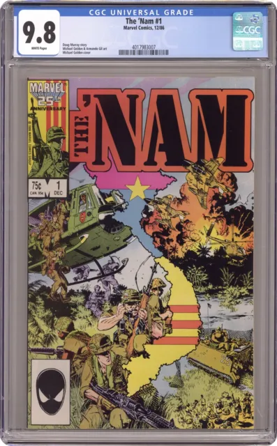 Nam 1A.D 1st Printing CGC 9.8 1986 4017983007
