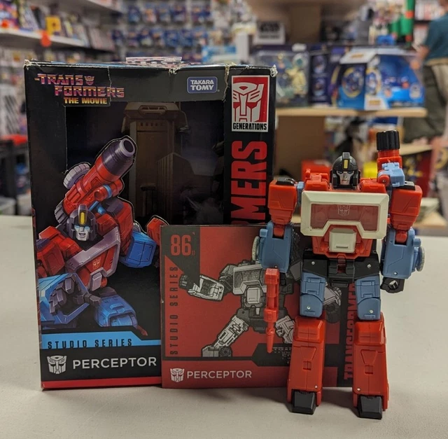 HASBRO - THE Transformers Movie Studio Series 86 Perceptor (Complete ...