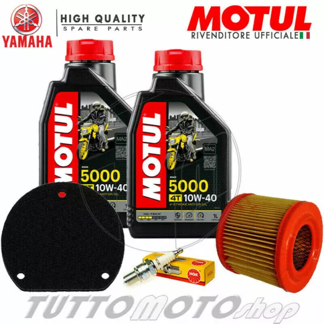 Kit Tagliando Yamaha Majesty 125 1998 1999 2000 Olio Filtri Candela 98 99