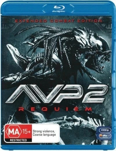AVP2 ALIENS VS Predator Requiem 2007 Blu-Ray Horror Sci-Fi Extended ...
