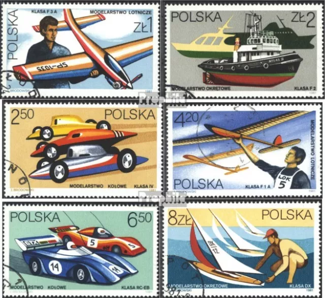 Poland 2757-2762 (complete issue) unmounted mint / never hinged 1981 Model Sport