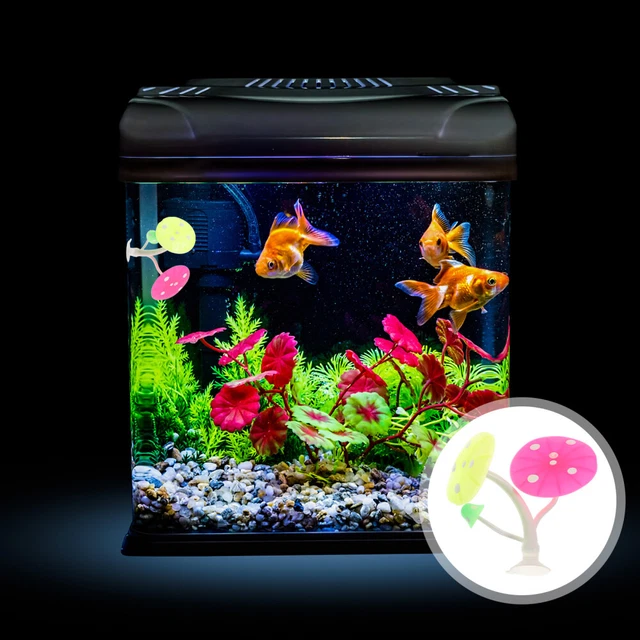 LEAF HAMMOCK FOR Betta Silicone Peace Plant Accessories Fish Breeding