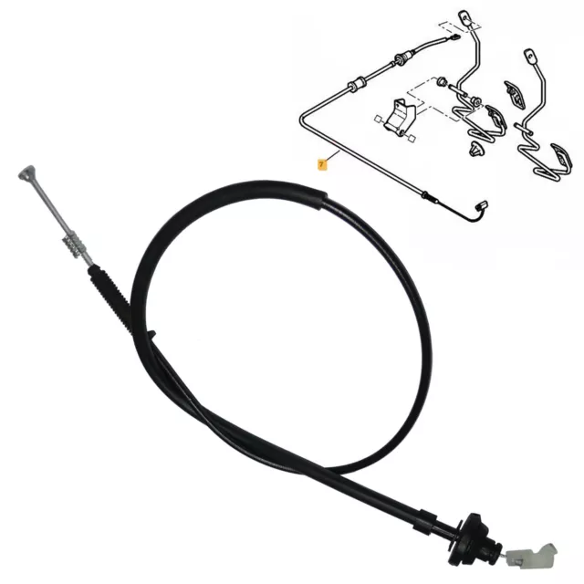 cable d'accélérateur pour PEUGEOT 206 306 ou CITROEN xsara 1629G0 1629.G0