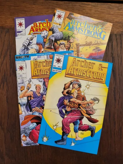 Valiant Comics Archer And Armstrong 0 2 7 8(ETERNAL WARRIOR) June 1992 lot 2