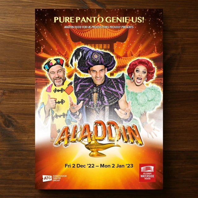 ALADDIN PANTO THEATRE Programme | Aylesbury Waterside Theatre | 2022/23 ...